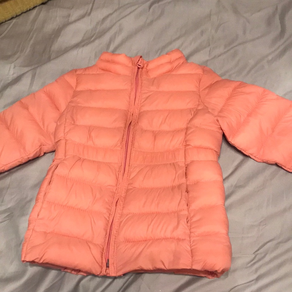 Baby gap pink puffer jacket